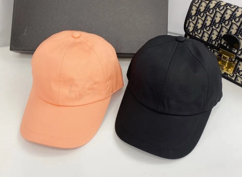 Zwart Rood Orange Straat Caps Mode Baseball Cap voor Man Vrouw Hoed 4 Kleur Beanie Bal Casquette Verstelbare Topkwaliteit Tuns Hoeden Zomer Strand Zonnig