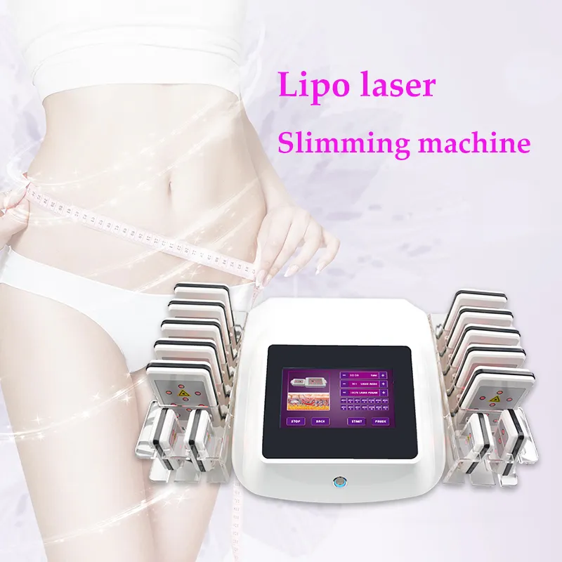 Macchina dimagrante laser lipo lipolaser macchine per la riduzione del grasso corpo Mitsubishi che dimagrisce attrezzature di bellezza