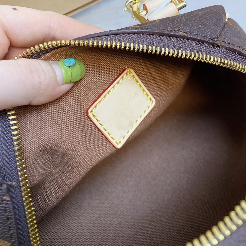 Crossbody Shoulder Bag Vintage Handbag Lady Tots Fashion Letter Cavas Genuine Leather Hand Bags Wallet Detchable Golden Chain Zipper Purse