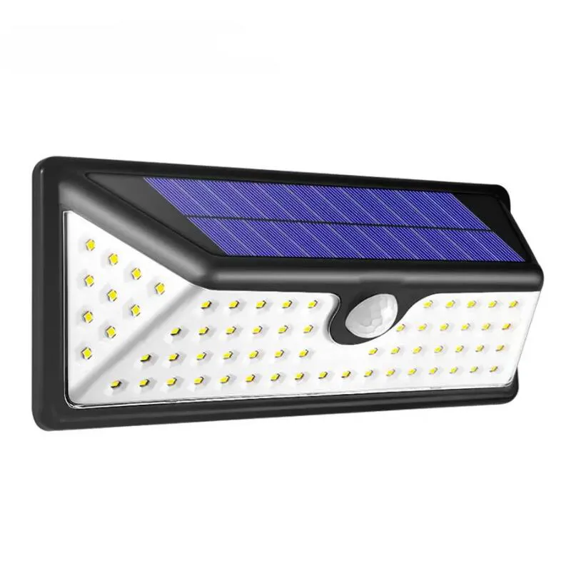 LED Solaire Lampe PIR Motion Sensor Applique Murale 73 LED Extérieure Étanche Économie D'énergie Rue Cour Chemin Jardin Lampe De Sécurité