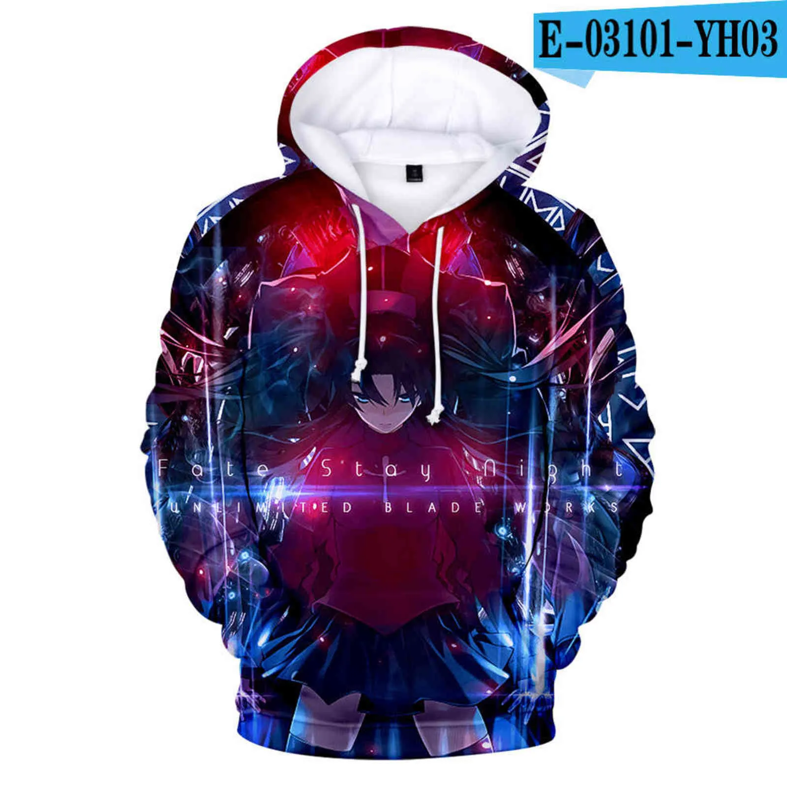 3d kreativ cosplay öde stanna natt sweatshirts jongen / meisje herfst vinter trui streetwear speciale aanbieding fa game hoodies y211118