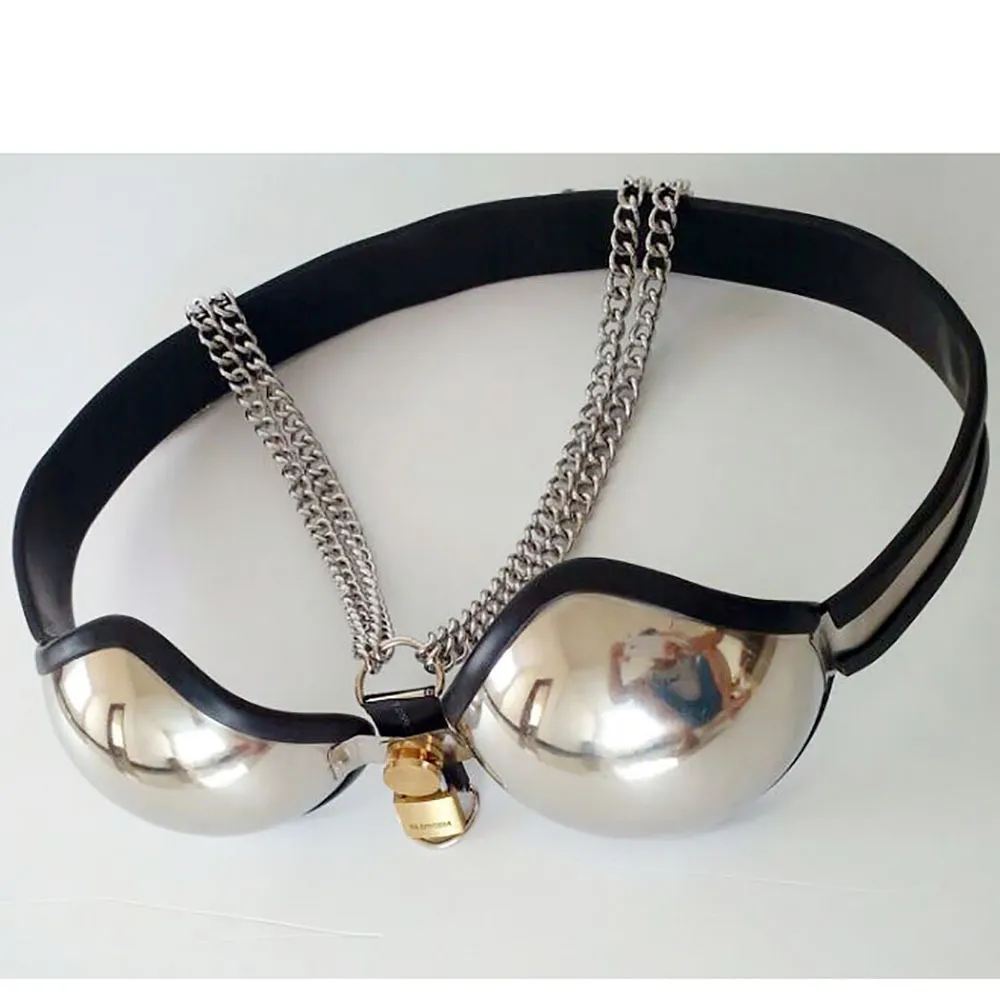 Premium Edelstahl BDSM Handschellen | O-Ring & Ledereinsatz