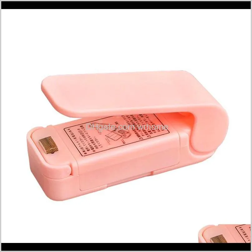 household portable mini heat handheld sealing machine for snack kitchen accessories hy99 bag clips