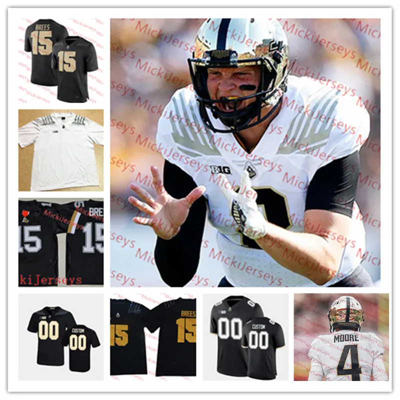 Purdue Boilermakers Maillot de football cousu 20 OC Brothers 4 Marvin Grant Jr. 37 Jacob Wahlberg 53 Gus Hartwig 95 Joe Anderson 0 Milton Wright 2 Abdur-Rahmaan Yaseen