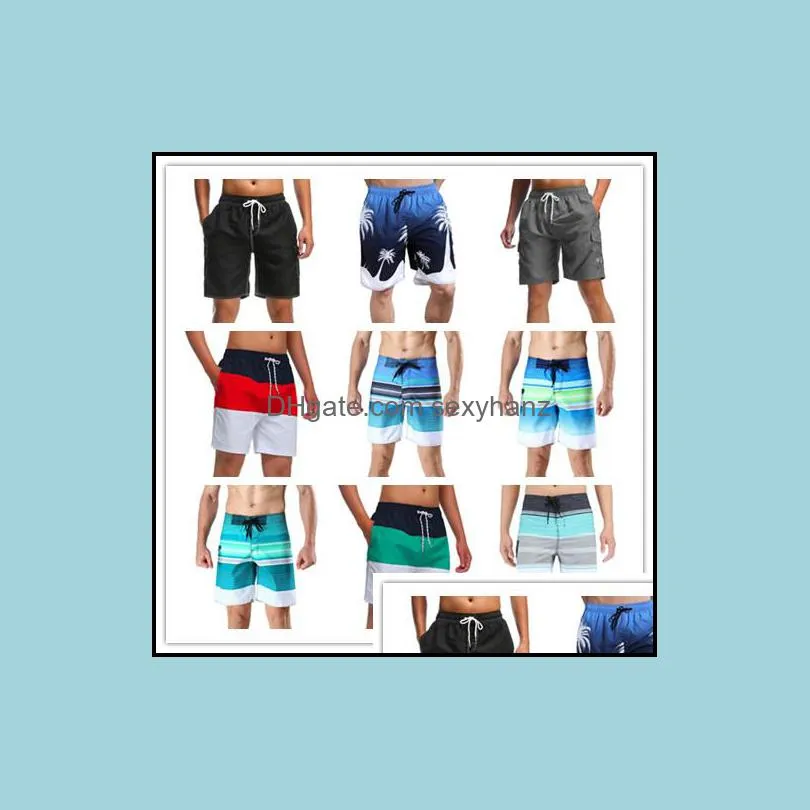 10pcs Hot Men Board Shorts Plus Size Surf Trunks Swimwear with Size 40 42 44 Twin Micro Fiber Boardshorts Beachwear Bulk