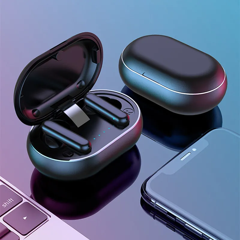 TWS 16 vero auricolare bluetooth wireless con riduzione del rumore 5.0 touch binaurale in-ear gaming a bassa latenza Auricolari per telefoni cellulari