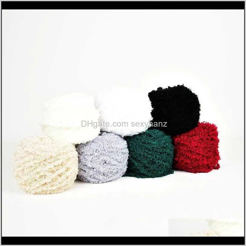 2021 coral cashmere wool towel line scarf line heavy baby children`s line cashmere yarn wholesale knitting