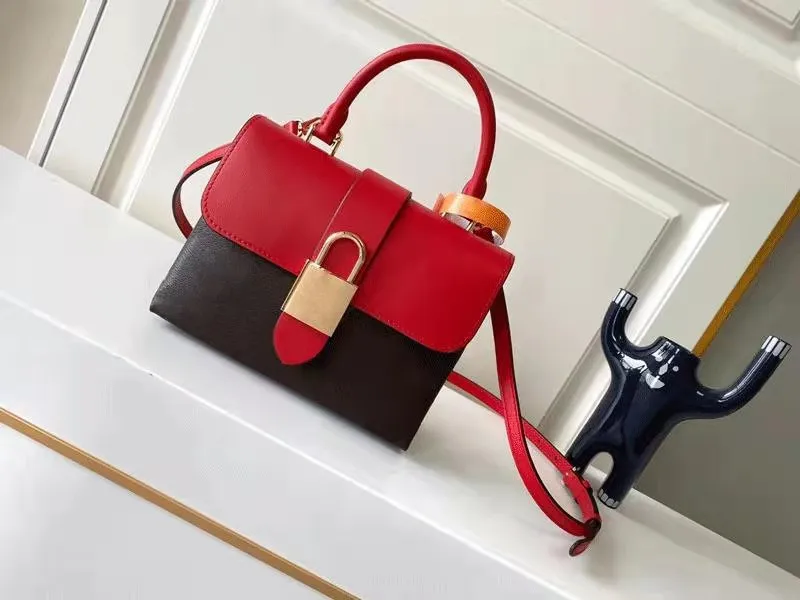 Borsa da donna portatile in pelle di alta qualità con borsa da postino in stile originale, cinque colori disponibili