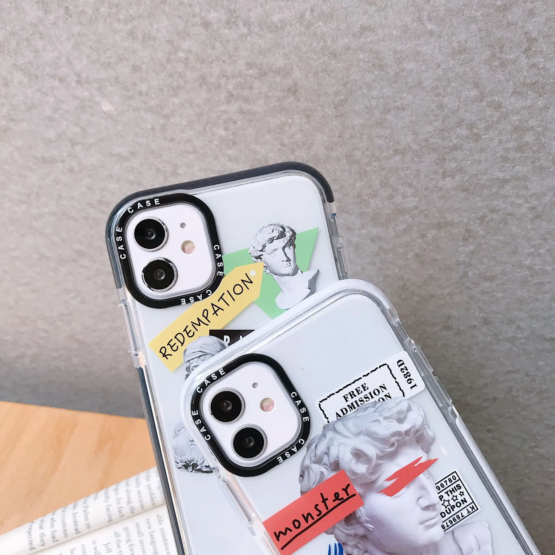Die Handyhülle ist geeignet für Apple 13 Dual-Color-Softshell-iPhone13-Kamera, neue 12promax-Handyhüllen