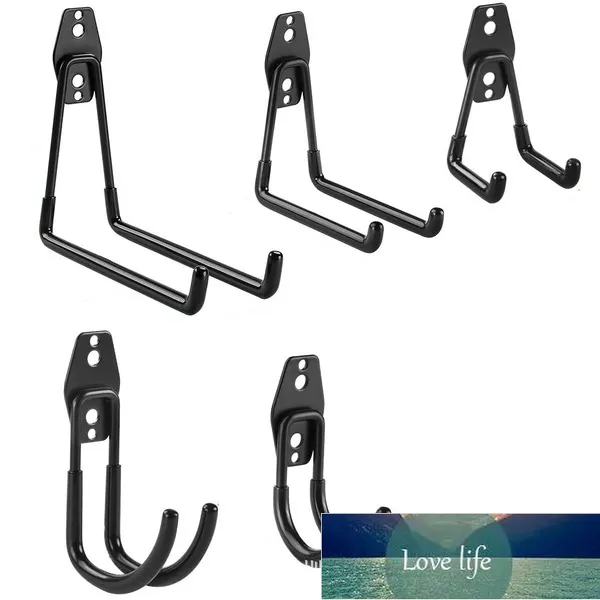 Heavy Duty Metal Hook Garage Organizer Wall Mount Bicycle Hanger Hooks Wall Mount Anti-slip Storage Hook For Ladders Garden Tool