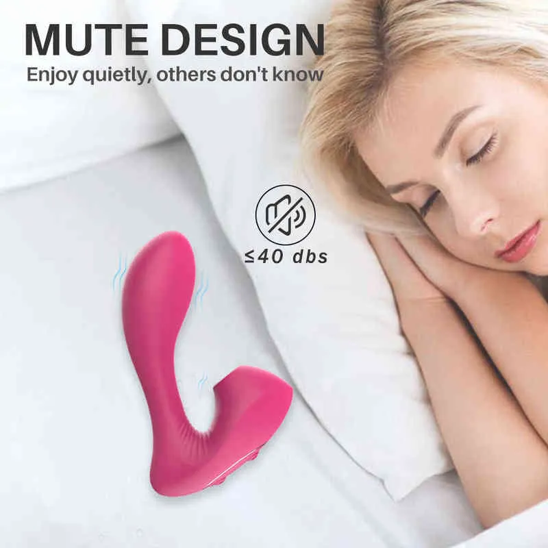 Nxy G Spot Clit Sucke for Women Vagina Sucking Vibrator 10 Speeds Vibrating Wireless Remote Control Toys Shop for Adult Couples 0265C