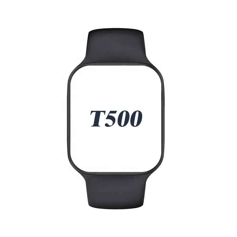 T500 Smartwatch Stands Watches Watches Najpopularniejsze pełne ekran dotykowy z IP68 Watch Sport Mi Smart Watch Multifunkcja tętna