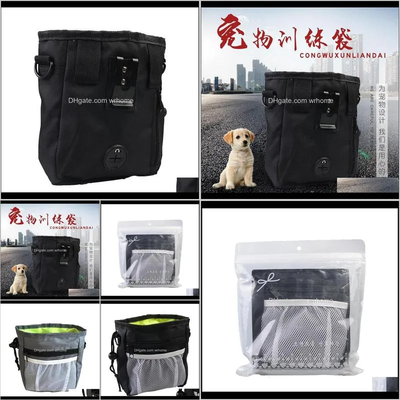special supplies dog waist out oxford cloth professional pet training snack bag