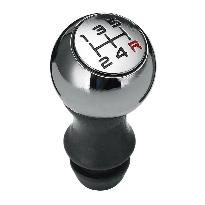 Shift Knob 5 Speed Aluminum Gear For 106 206 207 306 307 407 408 508 Silver+Black Number