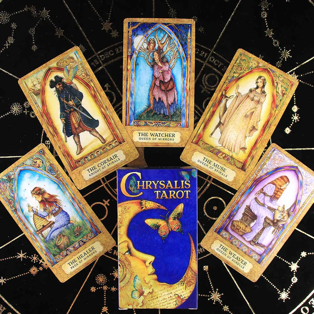 Chrysalis Tarot 78-Card Deck Sealed Color Mythical Archetypes for  Divination from Dhgate Card Games - price 4.02