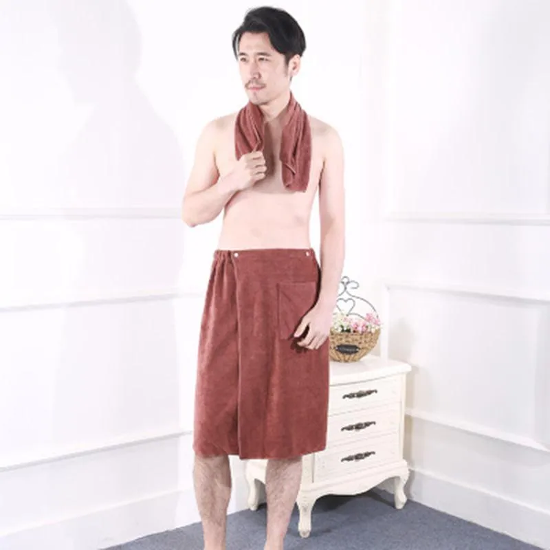 Towel Wearable Magic Bath With Pockets Soft Beach Blanket Shower Skirt Sports Towels For Gym Men Drop V12 From 22 4 DHgate