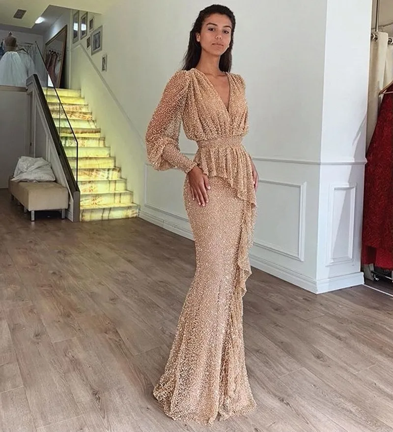 Elegant Gold Sequined Evening Gowns: Long Mermaid... From Weddingpromgirl, $99.48 | DHgate.Com Elegant Gold Sequined Evening Gowns: Long Mermaid... From Weddingpromgirl, $99.48 | DHgate.Com