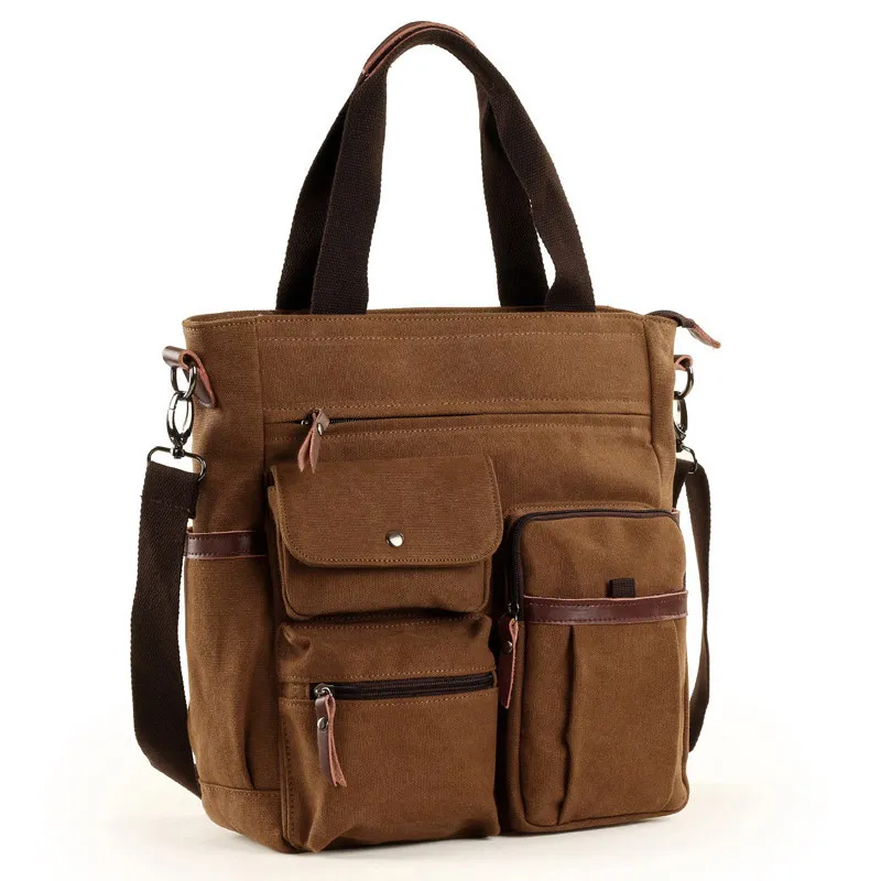 حقائب الرجال قماش الأزياء للماء السفر حقائب اليد الذكور كبير جودة عالية الكتف حقيبة crossbody.