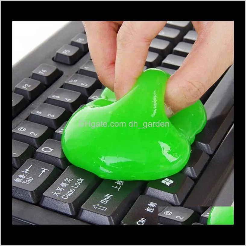 magic dust cleaning high-tech transparent cleaner compound slimy gel keyboard cleaner/super computer cleaner /monito for keyboard lapto