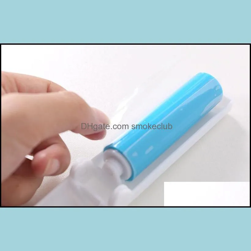 New Portable Sticky Washable Lint Roller With Cover for Wool Sheets Hair Clothes cleaner Dust Catcher remover Dust Lint Roller