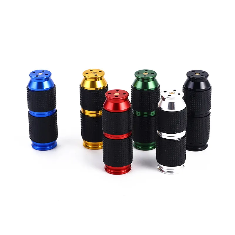 Snuff Snorter Sniff Dispenser Pipes Aluminium Metal Sneak A Toke Tabac Cigarette Fumer Pipe Bullet Mini Snuffs