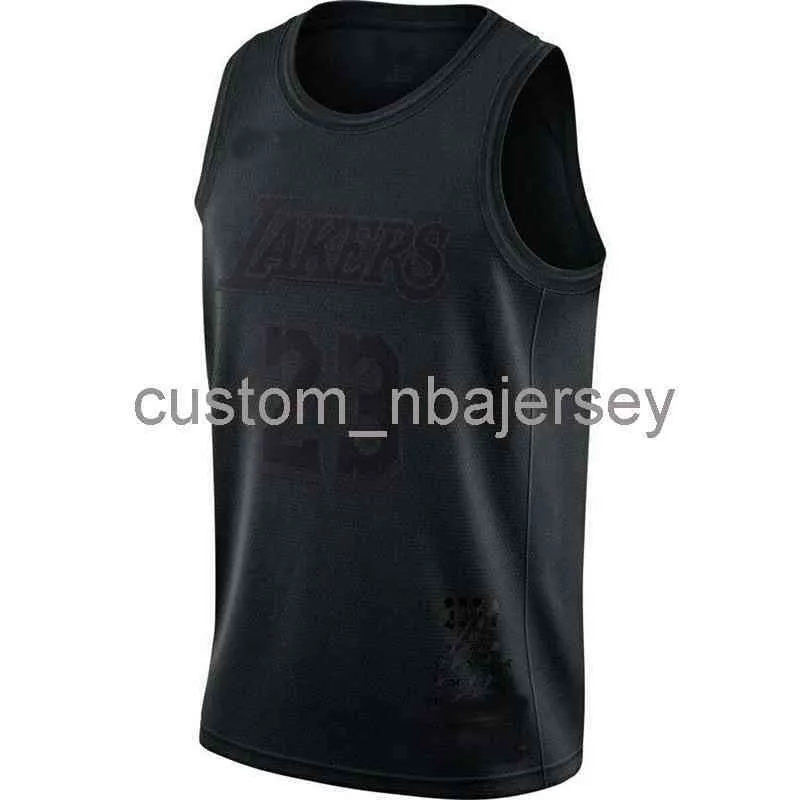 Mens mulheres juventude lebron james # 23 preto mvp swingman jersey costurado nome personalizado qualquer número
