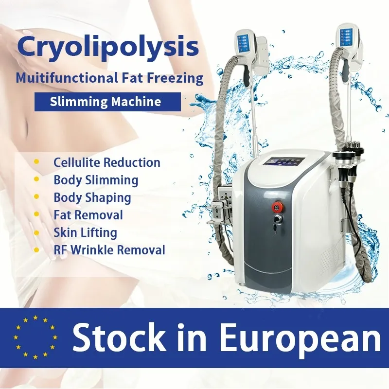 2022 Cryolipolysis Fat Freezing Machine Cryotherapy Slimming Cavitation Rf Machine Reduction Lipo Laser Ce