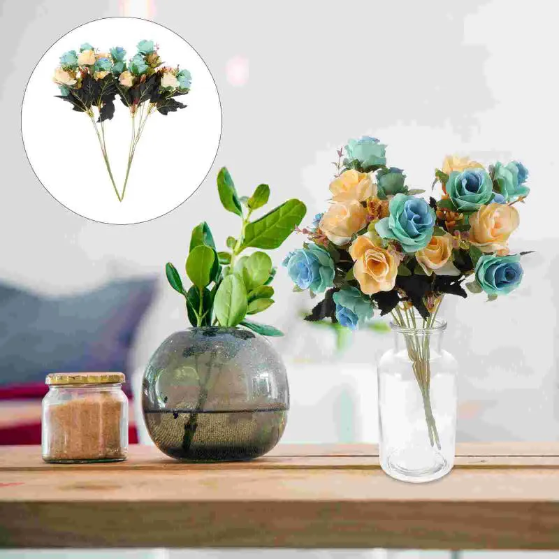 Purchase with surprise Decorative Flowers  Wreaths 2pcs Beautiful  Artificial Bouquet Decors Flower Arrangement Props Scene -  www.muratkahraman.net