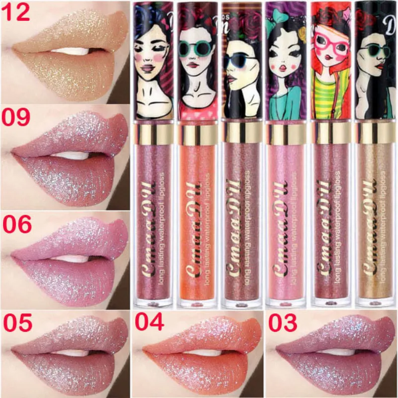 Cmaa dumei lipstick meisje Mirage Chameleon Diamond Flash Lip Gloss Wish Buitenlandse handel