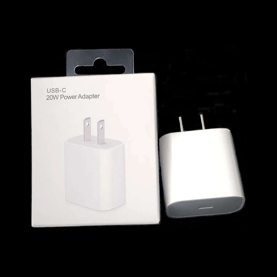 Adaptateur secteur Apple USB C 20W - Chargeur Original iPhone 12 à iPhone 15