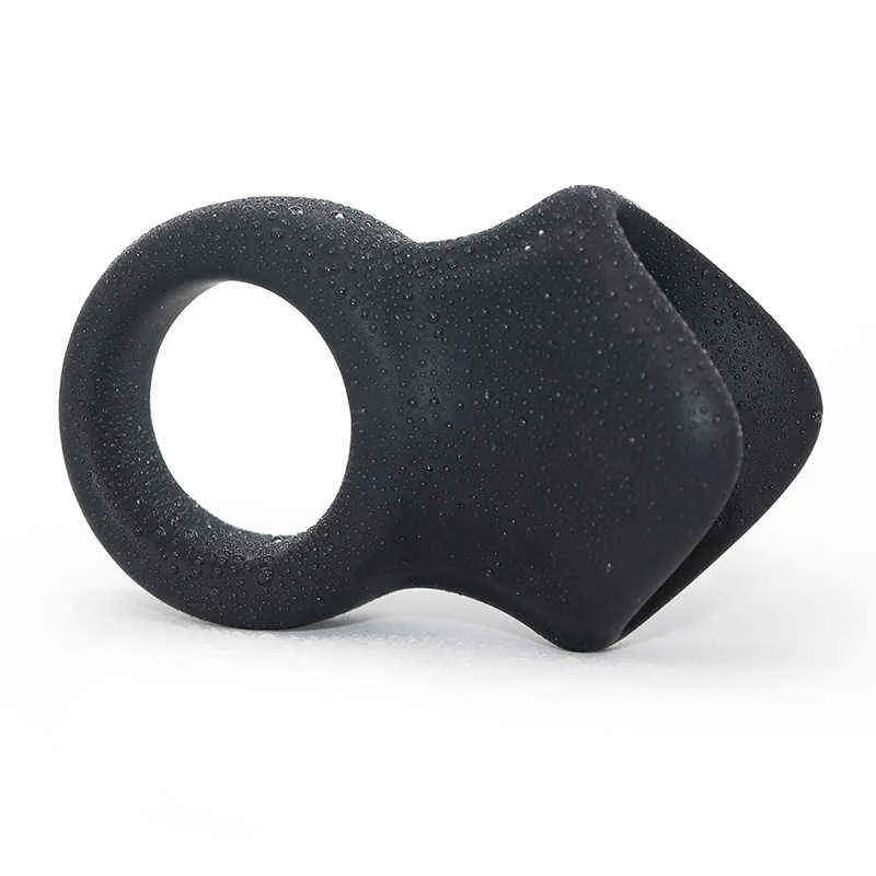 NXY Cockrings Silicone Seminal Locking Ring Delay Adult Products Penis Obstruction Sex toys for Men 1125