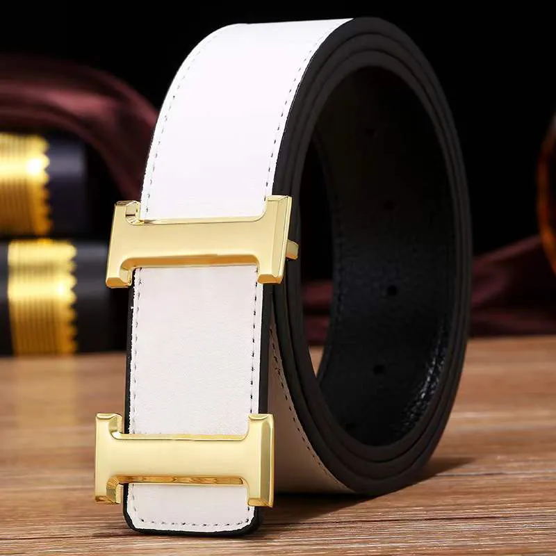 Genuine Leather Belt with Gold Buckle, Medium Size, Formal Style Amazon.com: RGWYGCG Genuine Leather Belt,Men main image 4