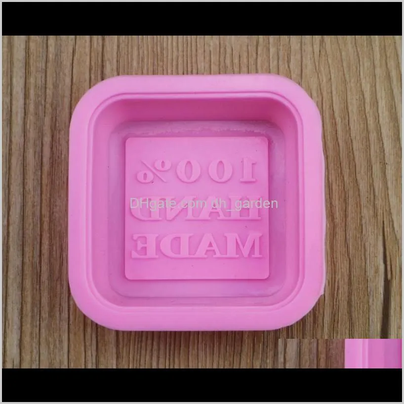 100% handmade soap molds diy square silicone moulds baking mold craft art making tool diy cake mold sn2124