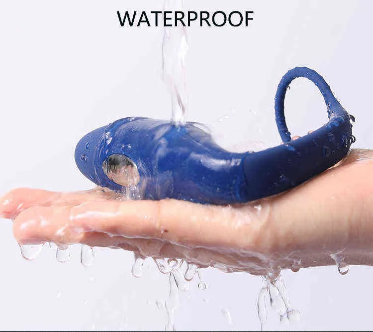 Electric Shock Prostate Massager With Wireless Remote Control_voghion.com