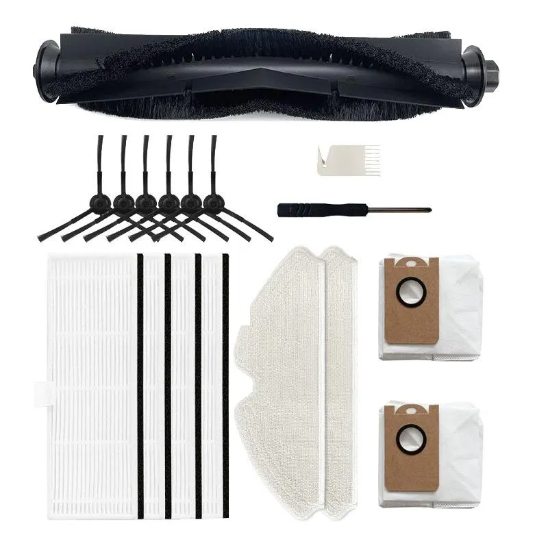 Mats & Pads Main Brush Roller Filter Mop Cloth Side Dust Bag For Proscenic M7 Pro Robot Vacuum Cleaner Replacement Parts