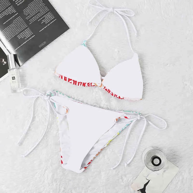 Nuevo Bikini Swimwear para mujer Marca Hot Bating Traje Beachwear Summer One Piece Sexy Lady G Carta Flower Print Swimsuit Drop Shiph Shipha4Myx