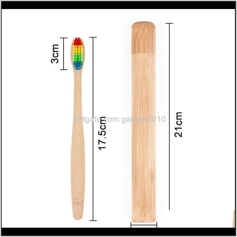 1pc empty toothbrush box bamboo tube eco friendly natural bamboo natural organic biodegradable for travel refillable bottles