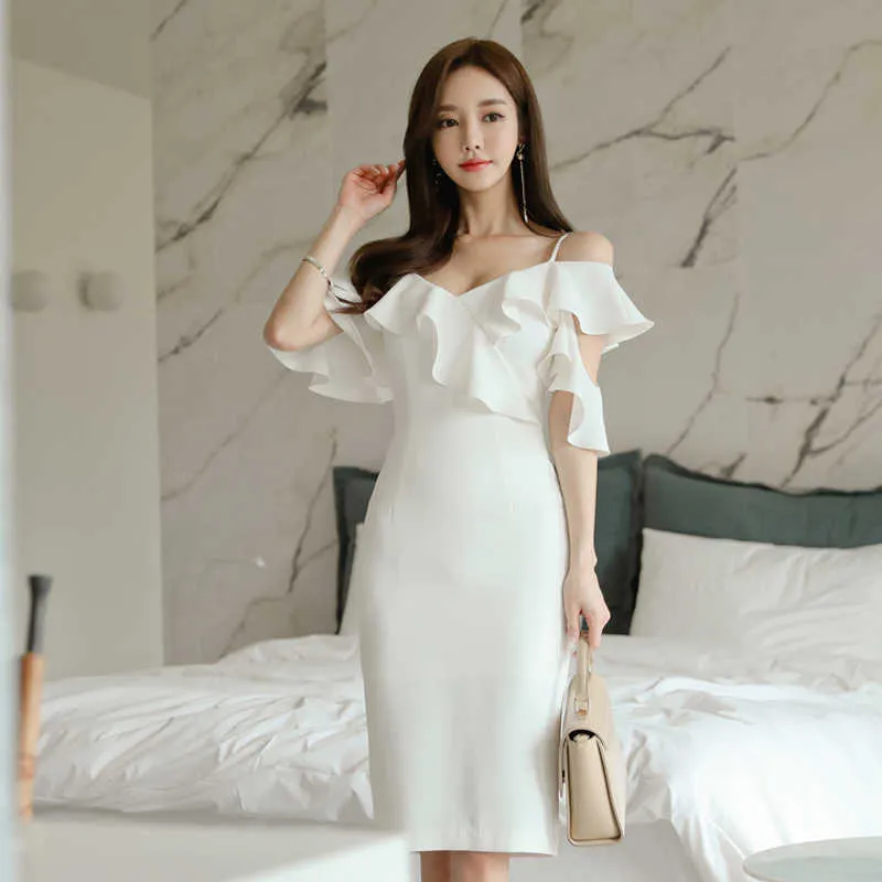 white off the shoulder dress tight White Mini Dress With Off-the-shoulder Short Sleeves, Bustier Top for Elopement