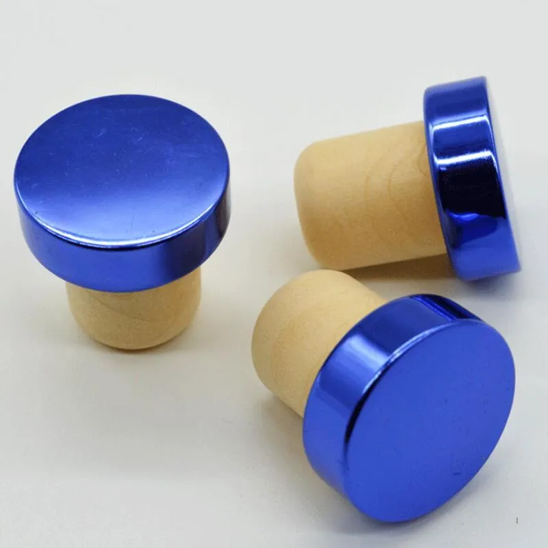 Bar Tools T-shape Wine Stopper Silicone Plug Cork Bottle Stoppers Sealing Cap Corks For Beer RH1514