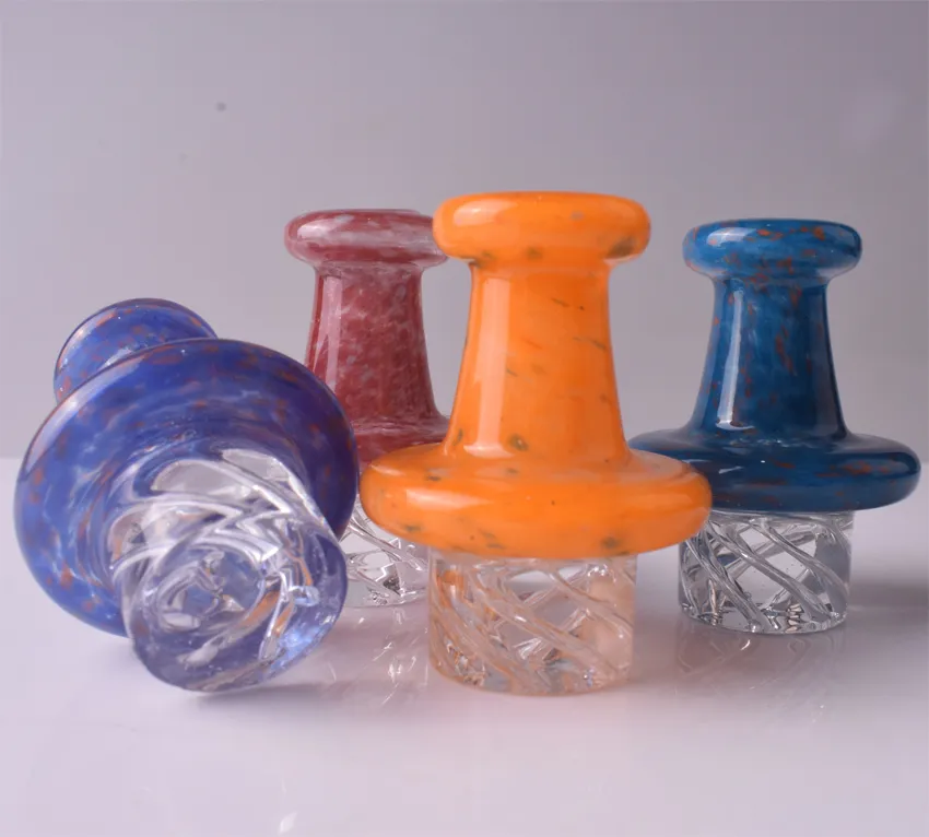 Cyclone Riptide Carb Cap Dour Akcesoria do palenia z przędzalnicą otwór powietrza dla 25mm TERP Pearl Quartz Banger Bubbler Enai Dab Rig