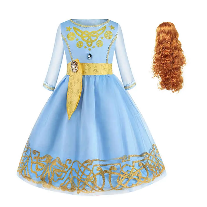 merida blue dress Merida Maxi Regular / M / Limited Dragon Blood main image 1