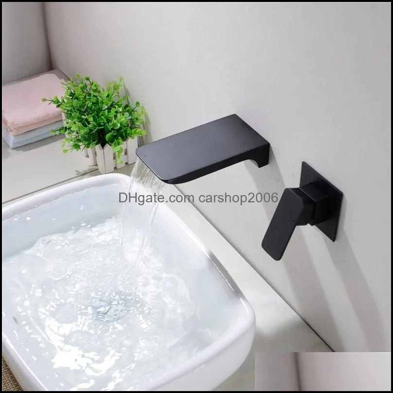 Bathroom Sink Faucets Basin Faucet Waterfall Lavamanos Water Tap Cold Mixer Toilet Taps