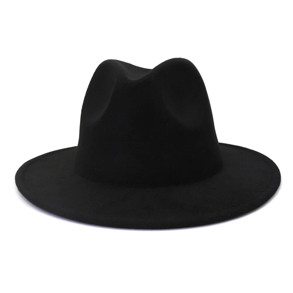 Plaid Stitch Black Band Fedora Hat – Multi-Color Style, Unisex Adult, One Size
