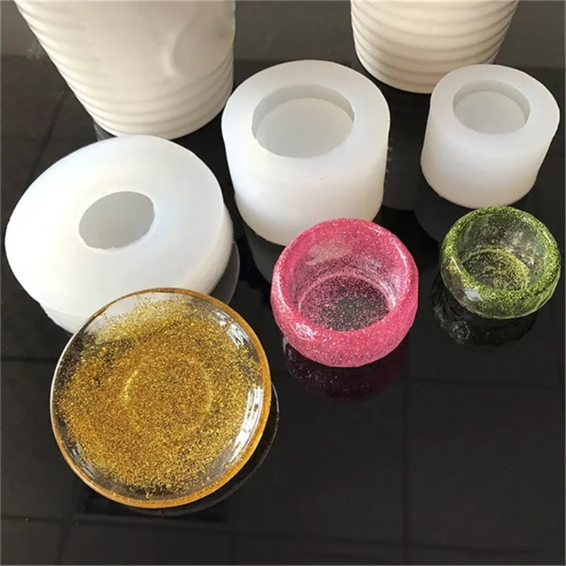 2 Pcs Stampo in Silicone Portachiavi Stampi Per Resina
