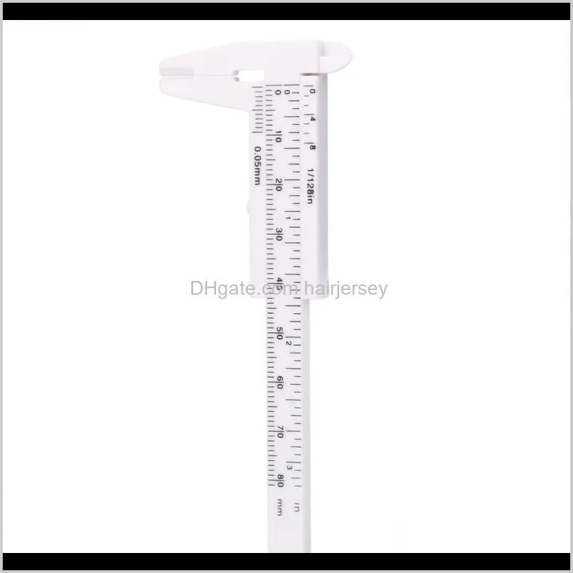 80mm microblading reusable makeup measure eyebrow guide ruler permanent tools tattoo accesories levert dropship y703