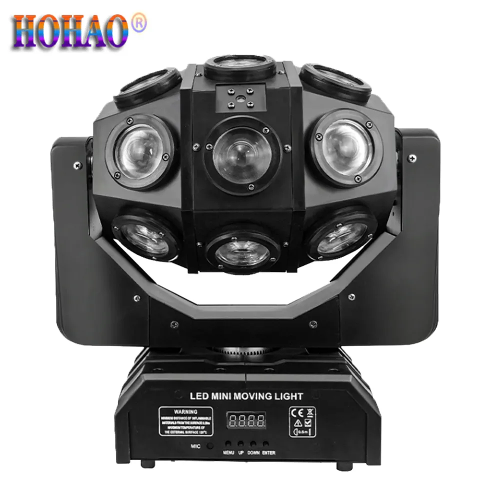 LED18pcs 10W Phantom Moving Head Beam RG Laserscanning Licht Podiumverlichting Spraakgestuurde Bar Dance Hall Prestaties Disco DJ