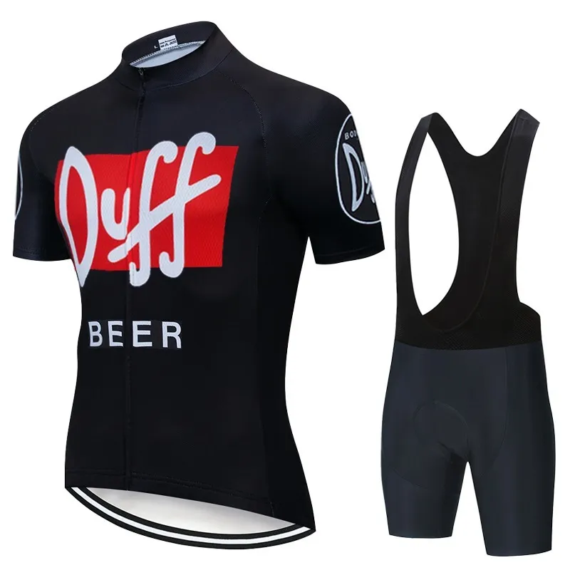 Cykel Team Kortärmad MTB Maillot Ropa Ciclismo Men Cykling Jersey Set Sommar Andningsbara Cykling Kläder uppsättningar