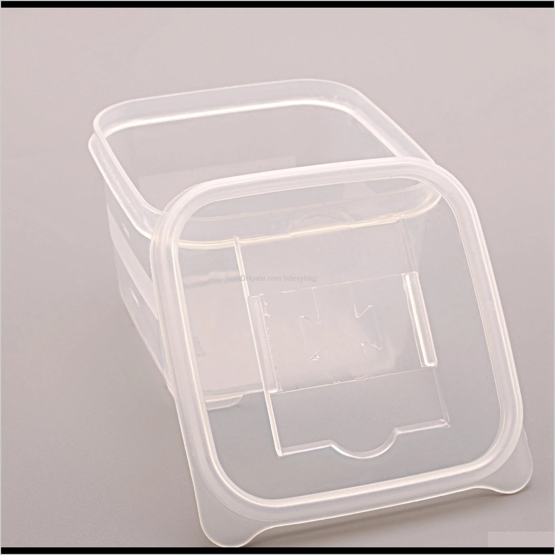 multi capacity -keeping box with lid food prep container plastic sealed refrigerator kitchen storage reusable organizer