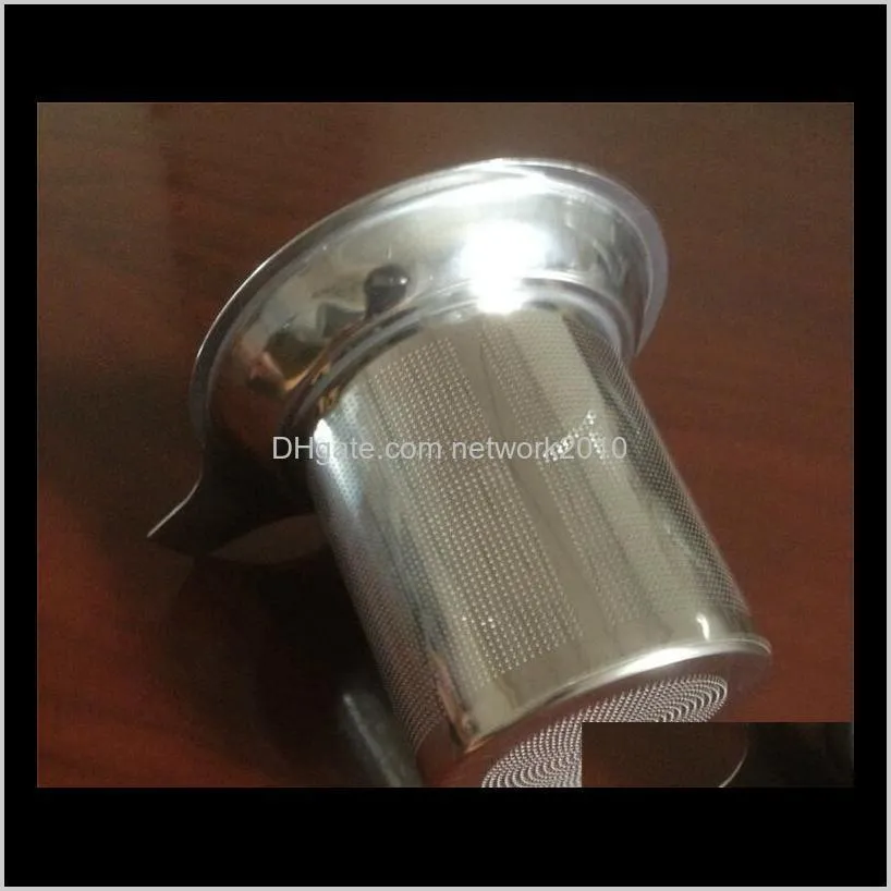 new arrive stainless steel mesh tea infuser reusable strainer loose tea leaf spice filter fedex 