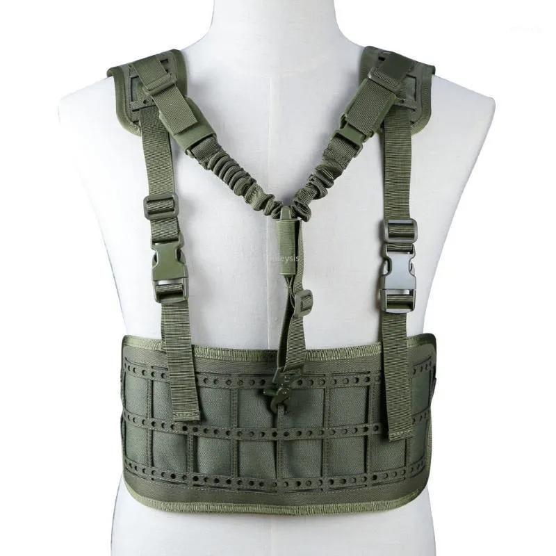 Vestes de chasse gilet de tir en plein air avec pistolet détachable fronde gilets de Paintball de Combat tactique Molle